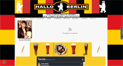 Desktop Screenshot of halloberlinrestaurant.com