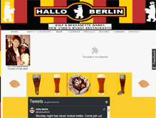 Tablet Screenshot of halloberlinrestaurant.com